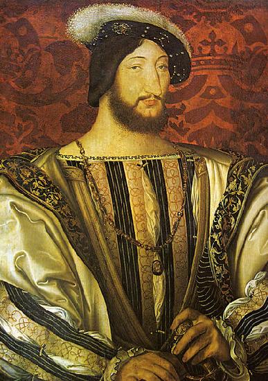 Jean Clouet Francis I of France China oil painting art